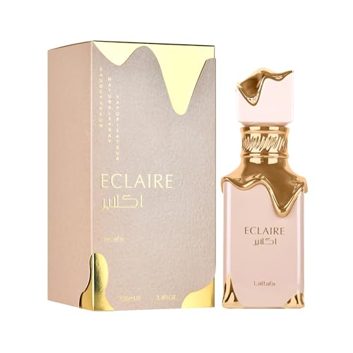 Lattafa Eclaire - Vanilla, Caramel, Sweet, Floral - Eau de Parfum Long-Lasting Fragrance for Women, 3.40 Ounce / 100 ml : Beauty & Personal Care - Image 2