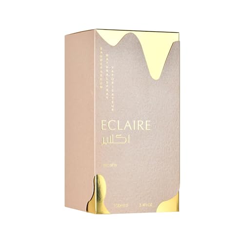 Lattafa Eclaire - Vanilla, Caramel, Sweet, Floral - Eau de Parfum Long-Lasting Fragrance for Women, 3.40 Ounce / 100 ml : Beauty & Personal Care - Image 3