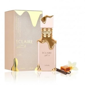 Lattafa Eclaire - Vanilla, Caramel, Sweet, Floral - Eau de Parfum Long-Lasting Fragrance for Women, 3.40 Ounce / 100 ml : Beauty & Personal Care