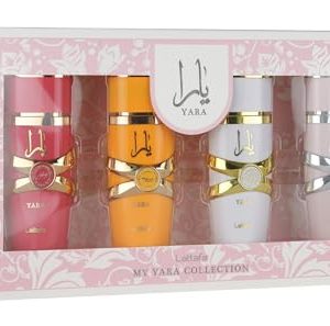 Lattafa My Yara Collection – 4 × 25 ml Eau de Parfum Gift Set for Women (Yara + Yara Moi + Yara Tous + Yara Candy) : Beauty & Personal Care