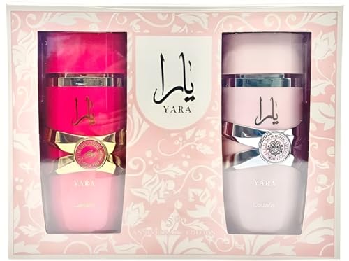 Lattafa 2 Piece Gift Set (Yara EDP 3.4 Fl Oz + Yara Candy EDP 3.4 Fl Oz) : Clothing, Shoes & Jewelry - Image 6