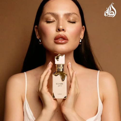 Lattafa Eclaire - Vanilla, Caramel, Sweet, Floral - Eau de Parfum Long-Lasting Fragrance for Women, 3.40 Ounce / 100 ml : Beauty & Personal Care - Image 6