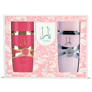 Lattafa 2 Piece Gift Set (Yara EDP 3.4 Fl Oz + Yara Candy EDP 3.4 Fl Oz) : Clothing, Shoes & Jewelry