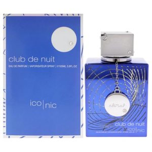 Armaf Club de Nuit Blue Iconic for Men Eau de Parfum Spray, 3.6 Ounce : Beauty & Personal Care