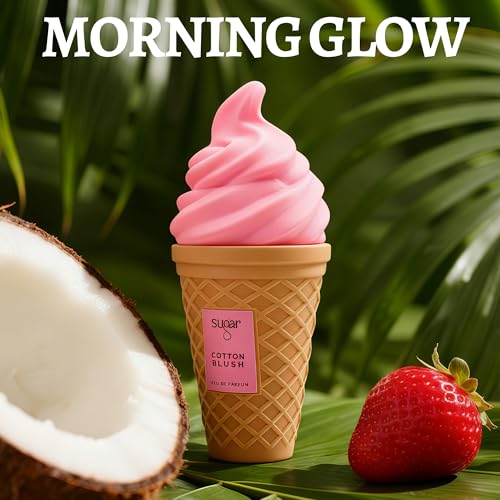 AFLUXE Cotton Blush Perfume for Women, Fruity Floral Scent with Strawberry & Rose, Long Lasting EDP for Daily Use, Sweetly Charming 3.4 Fl Oz : Beauty & Personal Care - Image 2