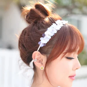 2022 New Trendy Cute 925 Sterling Silver Sunflower Daisy Earring for Wedding or Gift Korean Style Jewelry