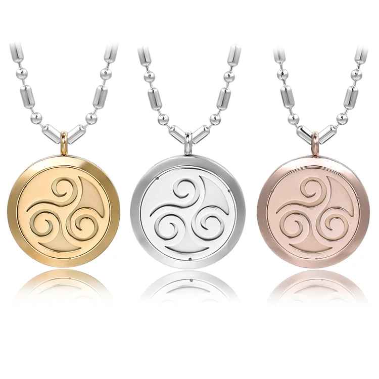 Body Health 14-in-1 Energy Balance Stainless Steel Geometric Pendant Gold Plated Trendy Jewelry for Children - Image 5