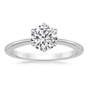 SGARIT Customized Fine Gold Jewelry Platinum 9k 10k 14k 18k Gold 1ct VVS Lab Diamond CVD Moissanite Ring Wedding Engagement