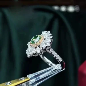 SGARIT Custom Fine Jewelry Factory Women 14k  Solid Gold Jewellery VVS Moissanite Diamond Rings